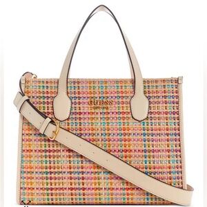 GUESS Multicolor Woven Women's Bag
